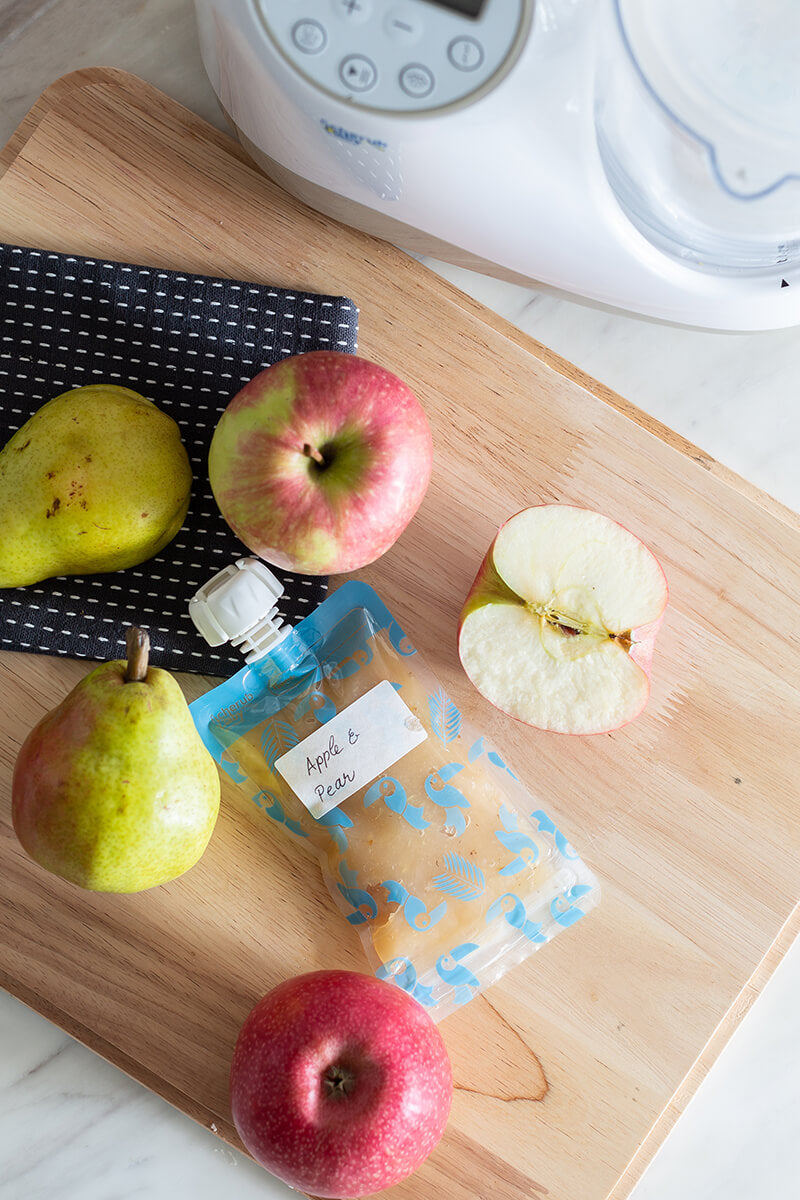 The Best Apple and Pear Puree for Baby Cherub Baby