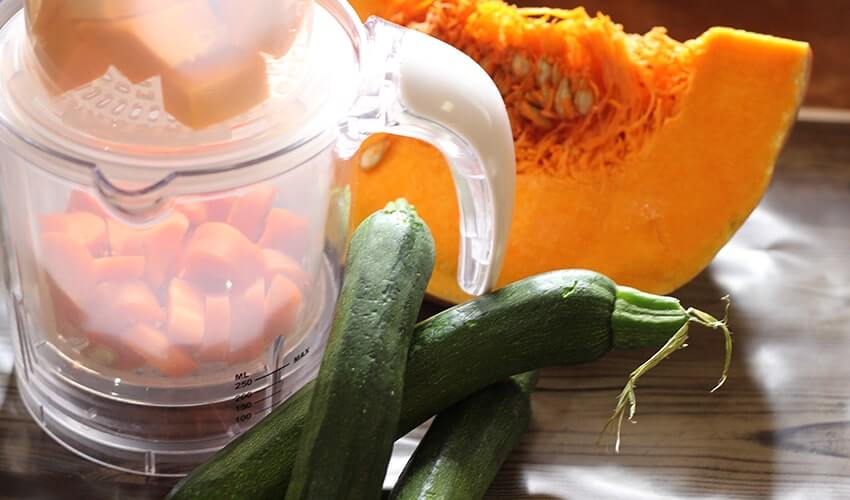 Delicious Zucchini and Pumpkin Puree for Baby | Cherub Baby