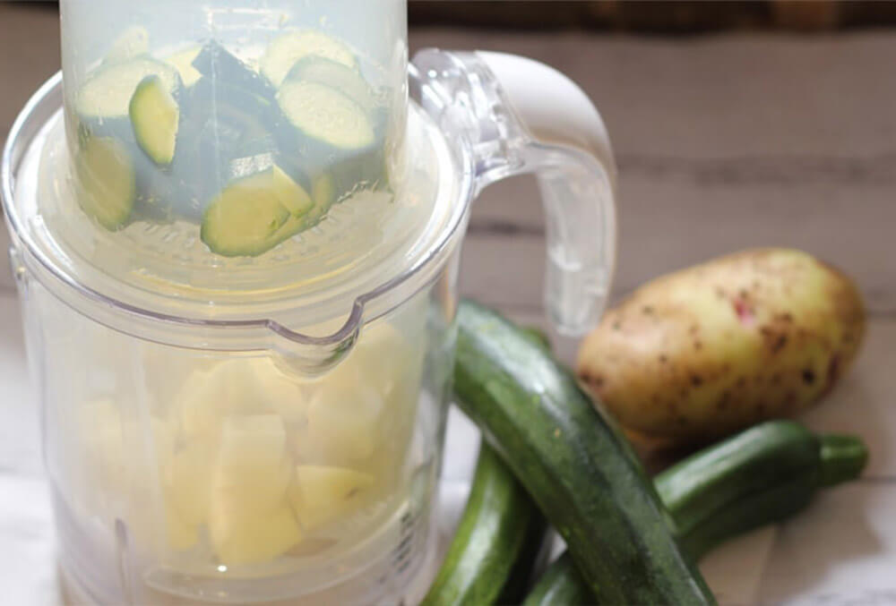 Zucchini and Potato Puree for Baby | Cherub Baby
