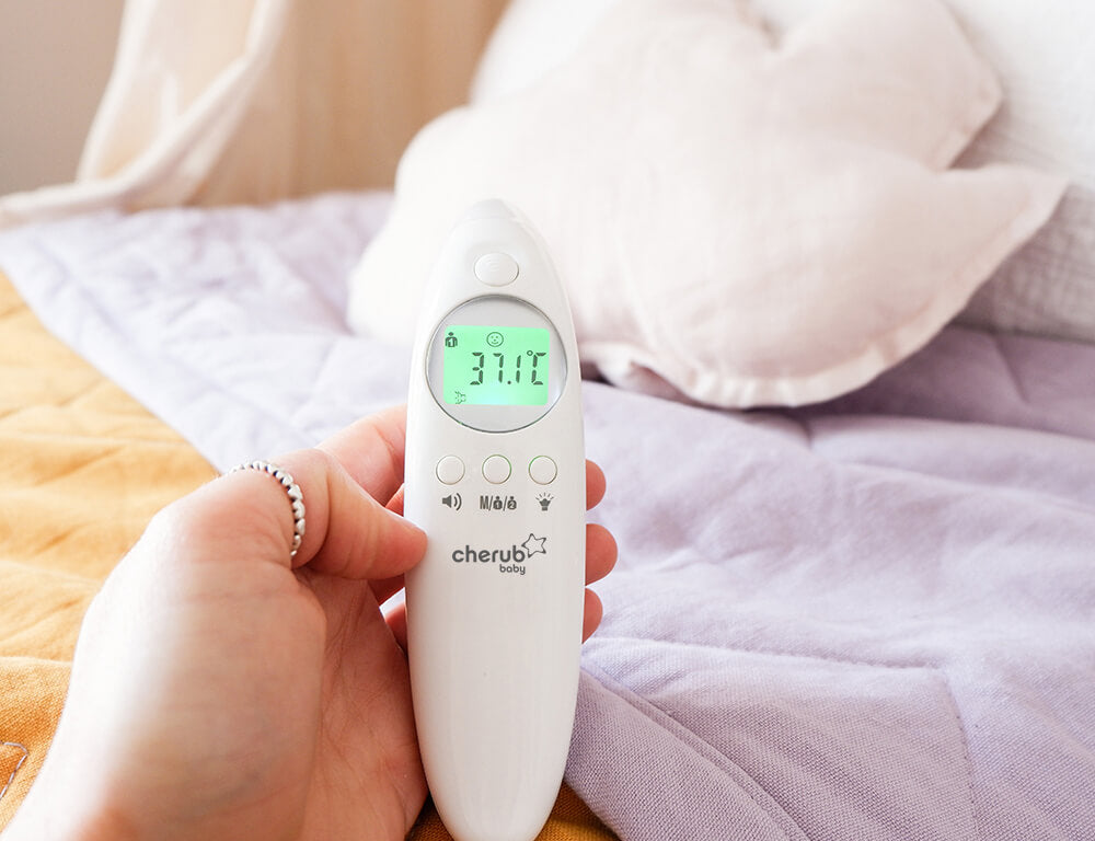 Digital Touchless Baby Thermometer - Ear and Forehead Thermometer