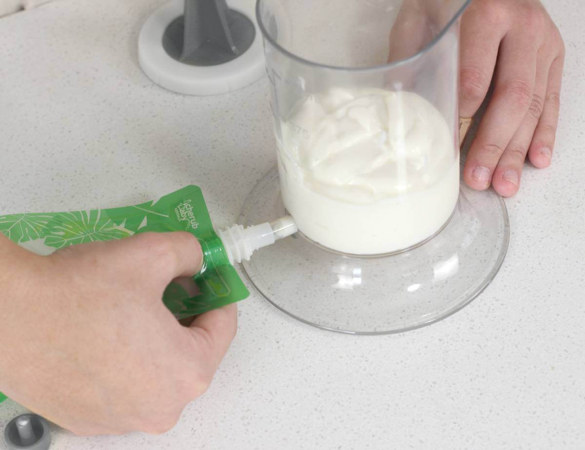 Pouch Filling Station Cherub Baby