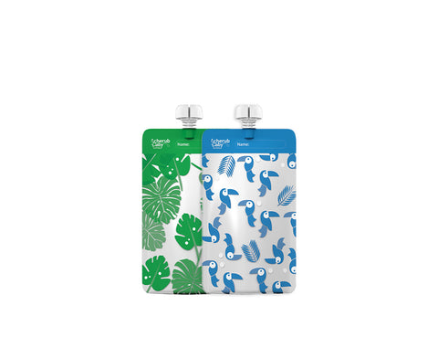 On the Go Reusable Food Pouch Minis-