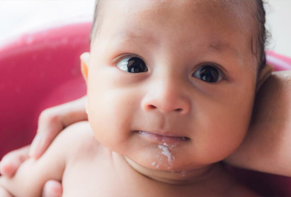 worried about your baby vomiting after introducing solids?