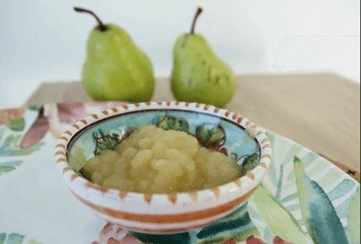 Baby’s First Pear Puree - Homemade Baby Food Recipe