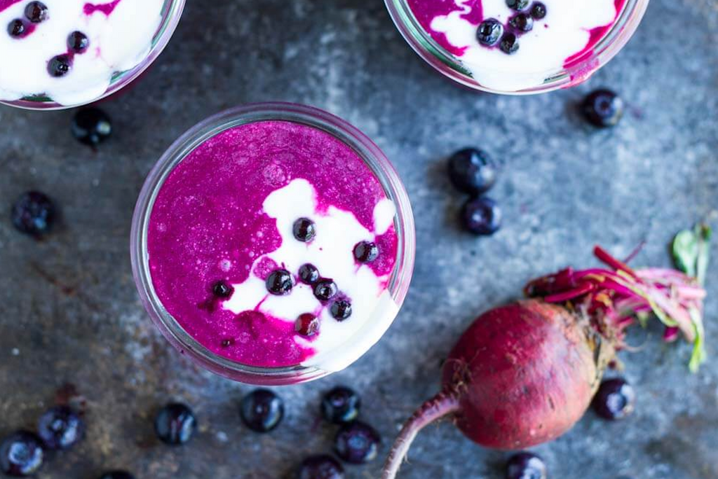 Blueberry, Beetroot and Yoghurt