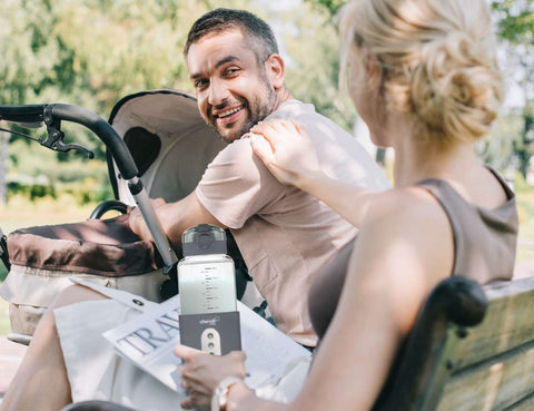 Ultimate Baby Food Maker, Bottle Warmer & Thermometer Gift Pack - Cerulean & Sage | BF BUNDLE SALE