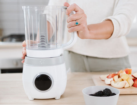 Automatic Baby Food Maker, Steriliser & Warmer Cerulean Sage Bundle