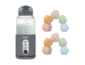 BUNDLE SALE Anywhere Portable Bottle Warmer PRO Slate - Breast Milk & Formula Warmer + Silicone Toy Balancing Stones