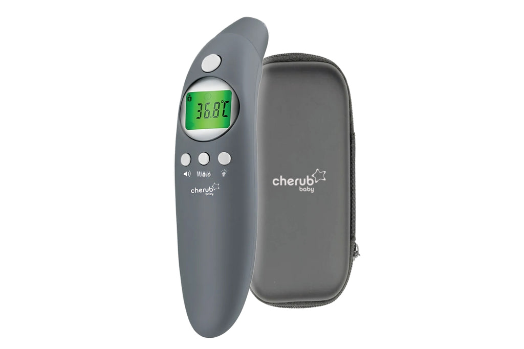 Cherub Baby 4 in 1 Infrared Digital Ear And Forehead Thermometer V2 Australia - Slate