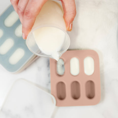 Cherub Baby Silicone Baby Fresh Food Feeder / Nibble Tray / Replacement Net 2pk Bundle – Dusty Rose/ Sand