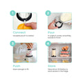 Reusable Food Pouch Accessory Kit - Cerulean