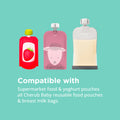 Baby Food Pouch & Breast Milk Bag Organiser