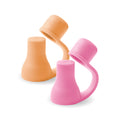 Silicone Food Pouch Soft Spouts 2PK - Peach/ Blush