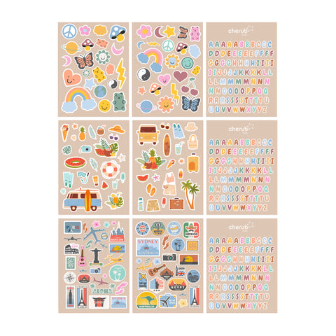 Personalized Reusable Food Pouches 5PK + 390 Permanent Stickers | BF BUNDLE SALE