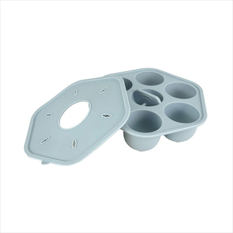 Silicone Baby Food Freezer Trays & Icy Pole Moulds - Duck Egg - (Popsicle Mold)