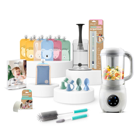 Automatic Baby Food Maker, Steriliser & Warmer Cerulean & Sage | BF BUNDLE SALE