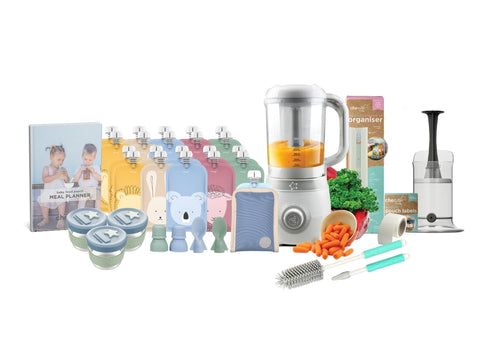 Easycook Baby Food Maker, Steriliser & Warmer Cerulean Sage Bundle