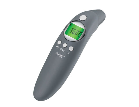 Cherub Baby 4 in 1 Infrared Digital Ear And Forehead Thermometer V2 Australia - Slate