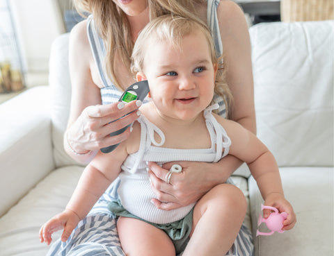 Cherub Baby 4 in 1 Infrared Digital Ear And Forehead Thermometer V2 Australia - Slate