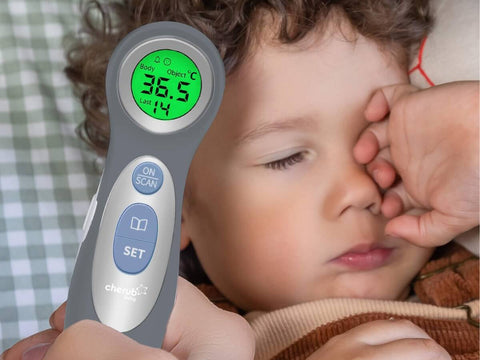 Touchless Thermometer - Baby Forehead Thermometer Australia - Room Thermometer - Grey