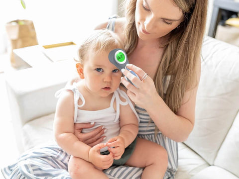 Touchless Thermometer - Baby Forehead Thermometer Australia - Room Thermometer - Grey