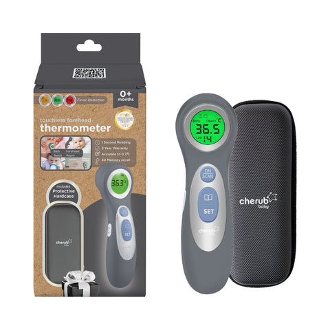 Touchless Baby Forehead Digital Infrared Thermometer - Slate