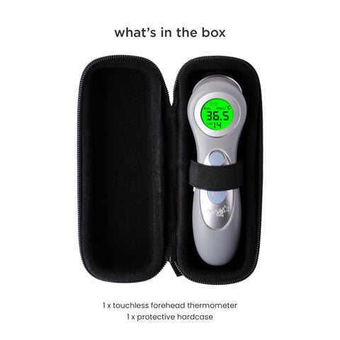 Touchless Baby Forehead Digital Infrared Thermometer - Slate