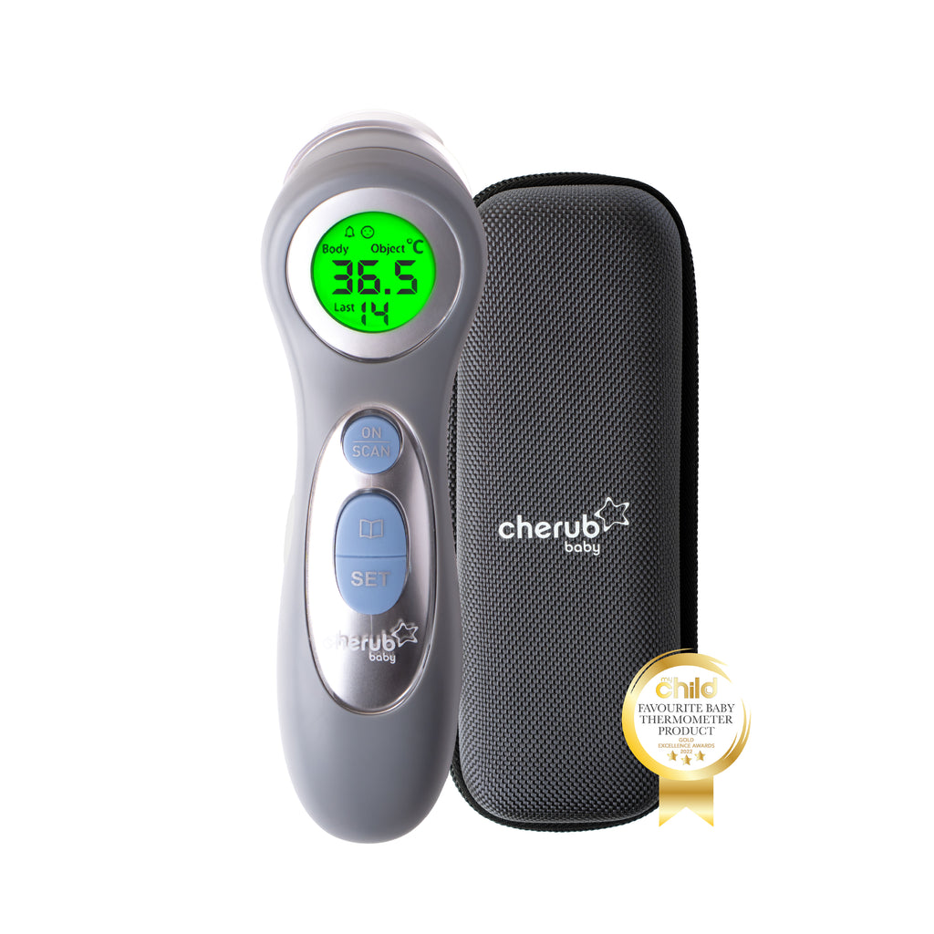 Touchless Baby Forehead Digital Infrared Thermometer - Slate