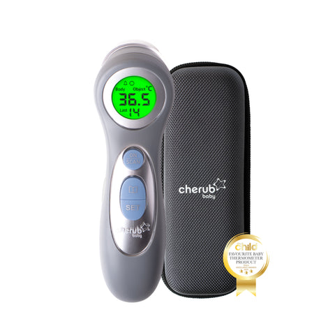 Touchless Baby Forehead Digital Infrared Thermometer in Slate