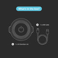What's in the box? UV Steriliser Lid and USD Cable