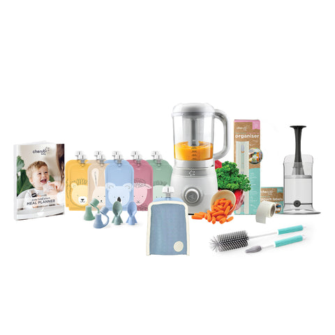 Easycook Baby Food Maker, Steriliser & Warmer Cerulean Sage | BF BUNDLE SALE