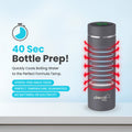 Shake'nCool 40 Second Bottle Warmer / Cooler & Formula Maker