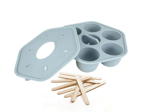 Silicone Food Freezer Tray & Popsicle Molds - Duck Egg