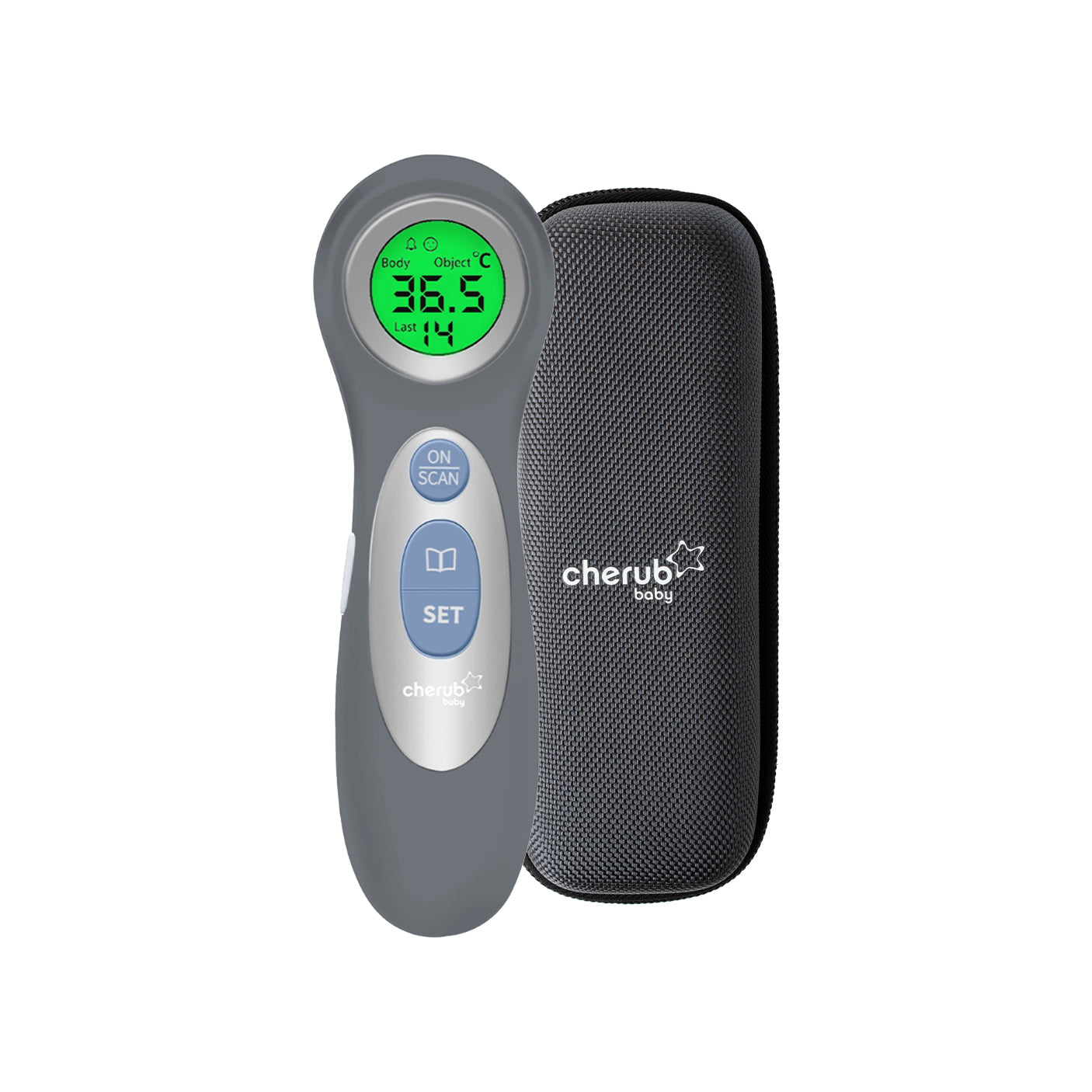 Touchless Forehead Thermometer – Grey