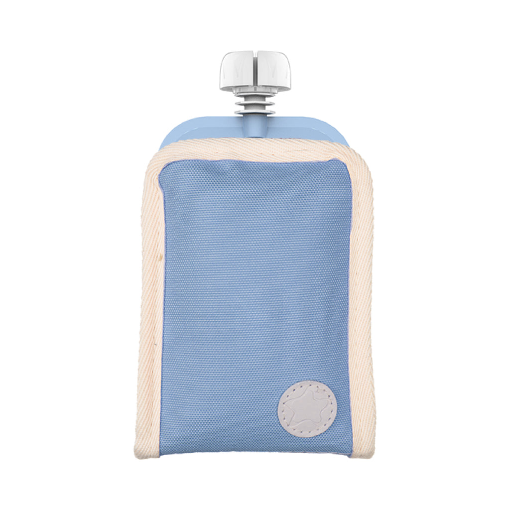 Freezable Baby Food Yoghurt Pouch Cooler Cerulean