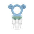Silicone Baby Fresh Food Feeder / Fruit Feeder - Cerulean & Sage - Freezer Safe