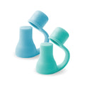 Silicone Food Pouch Soft Spouts 2PK - Aqua/ Mint