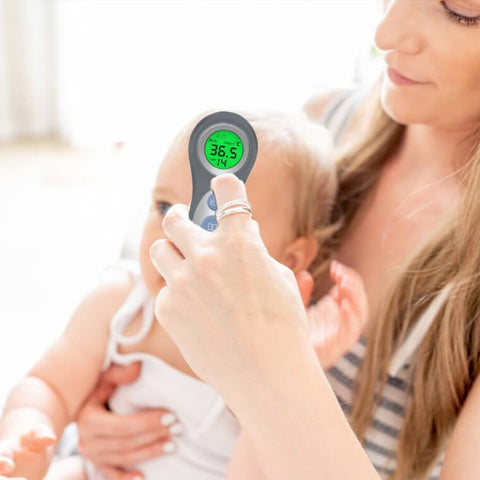 Touchless Baby Forehead Digital Infrared Thermometer - Slate