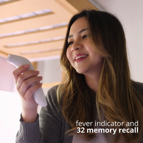 4 in 1 Infrared Thermometer, Digital Ear And Forehead V2 Slate