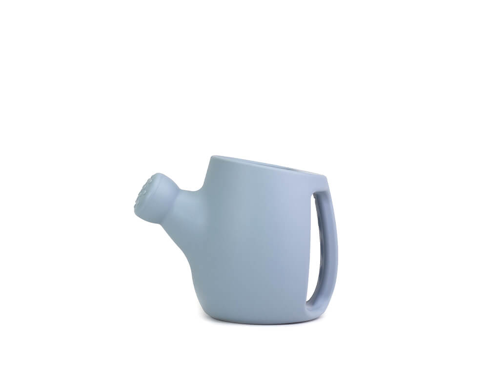 Silicone Scrunch Watering Can - Beach and Bath Toy - Duck Egg