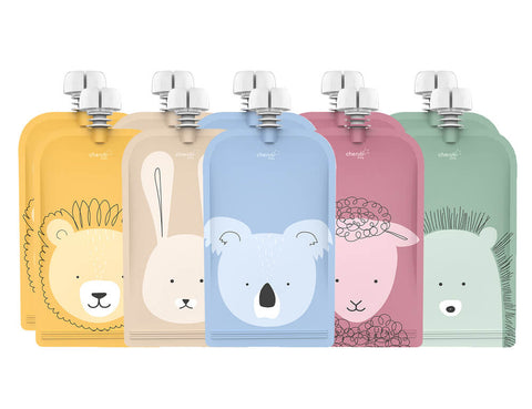 Reusable Baby Food and Yoghurt Pouch 