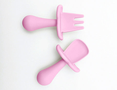 baby silicone cutlery